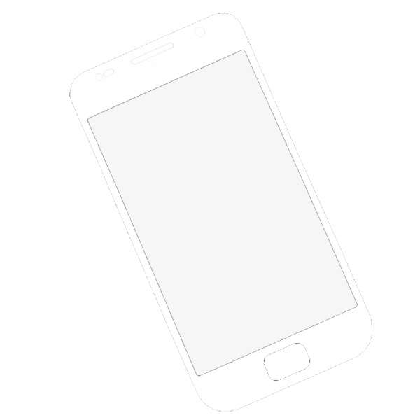 Samsung Galaxy S GT-I9000 Touch Screen Lens White